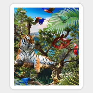 Jungle Animals Sticker